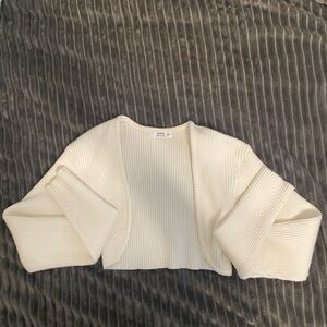 Ardene Cream Ribbed Women's Sweater